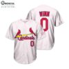 Cardinals Adult Replica Masyn Winn Home White Jersey 2025 Giveaway