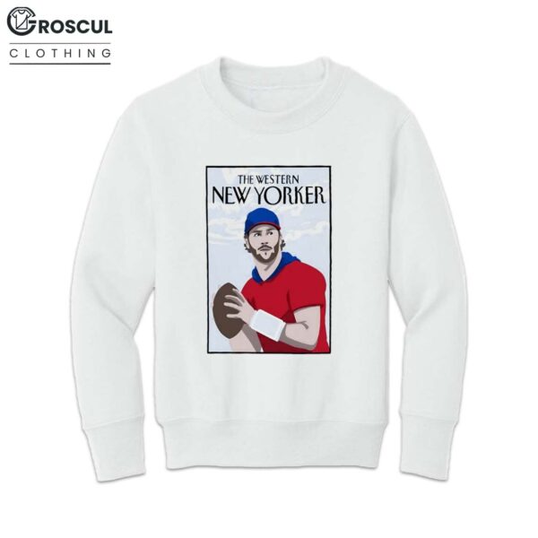 Josh Allen Buffalo Bills The Western New Yorker Shirt 4