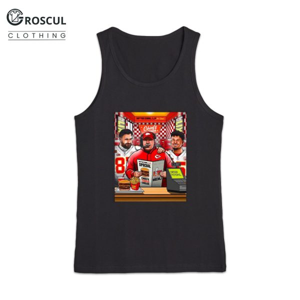 Kansas City Chiefs Triple Cheese Hungry For The 3 Peat Poster Shirt 3
