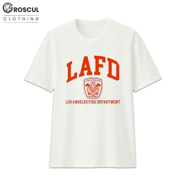 LAFD Los Angeles Fire Department Uniform Patch Logo Shirt 1