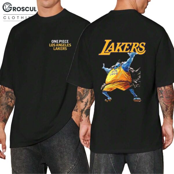 Lakers x One Piece Jinbe Shirt