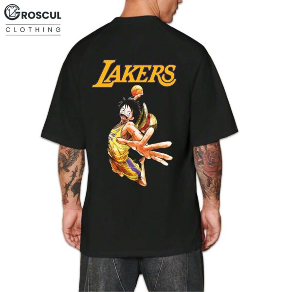Lakers x One Piece Luffy Shirt