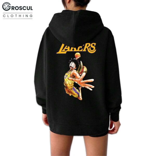 Lakers x One Piece Luffy Shirt