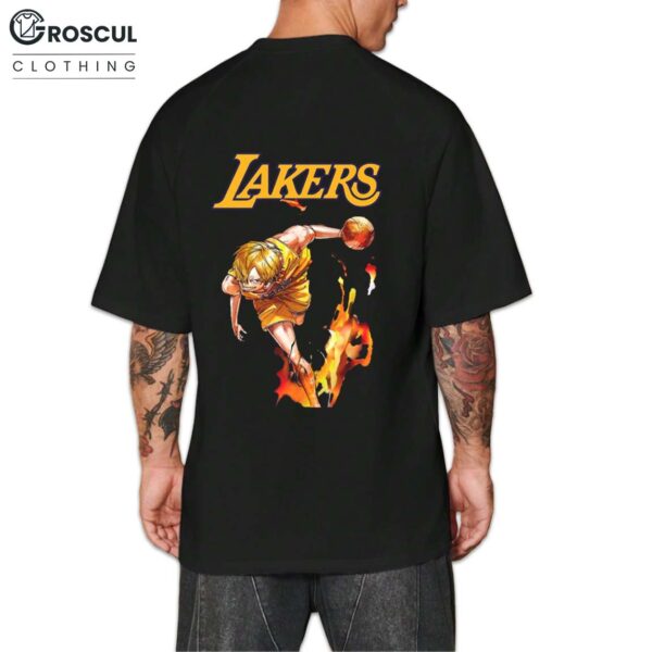 Lakers x One Piece Sanji Shirt