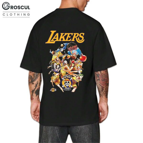 Lakers x One Piece Straw Hat Pirates Shirt