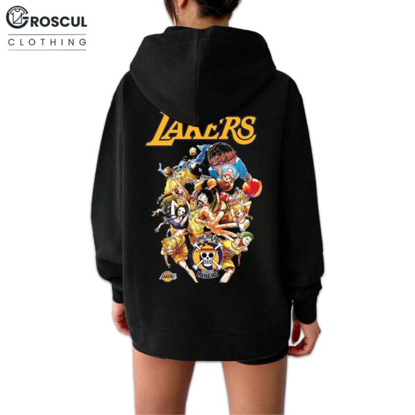 Lakers x One Piece Straw Hat Pirates Shirt