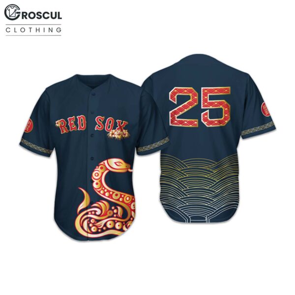 Red Sox AAPI Celebration Year of the Snake Jersey 2025 Giveaway