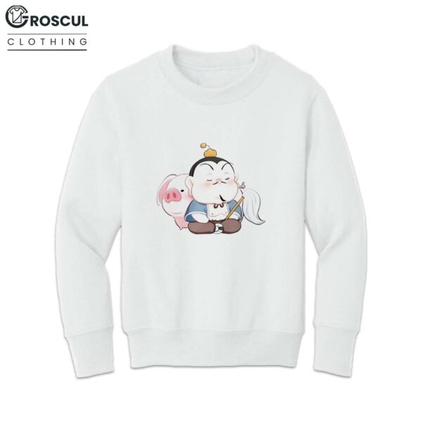 Taiyi Zhenren The Demon Boy Descended to Earth Cute Anime Shirt 4