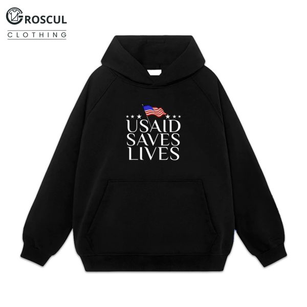 USAID Saves Lives American Flag Shirt 2