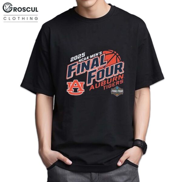 2025 NCAA Men's Final Four Auburn Tigers Shirt