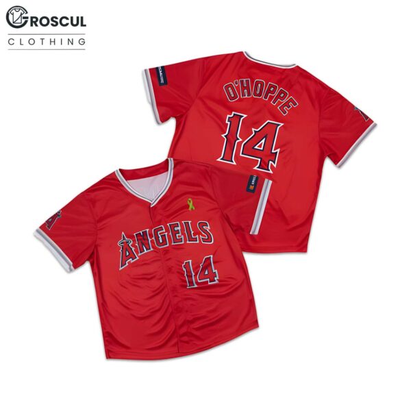 Angels Logan O'Hoppe Youth Jersey 2025 Giveaway