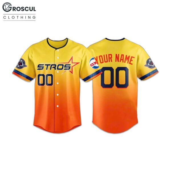 Astros 2025 City Connect Custom Baseball Jersey