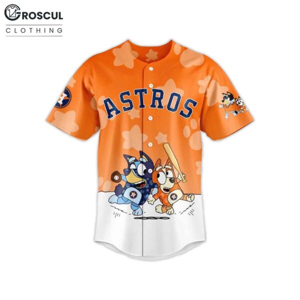 Astros Bluey and Bingo 2025 Baseball Jersey