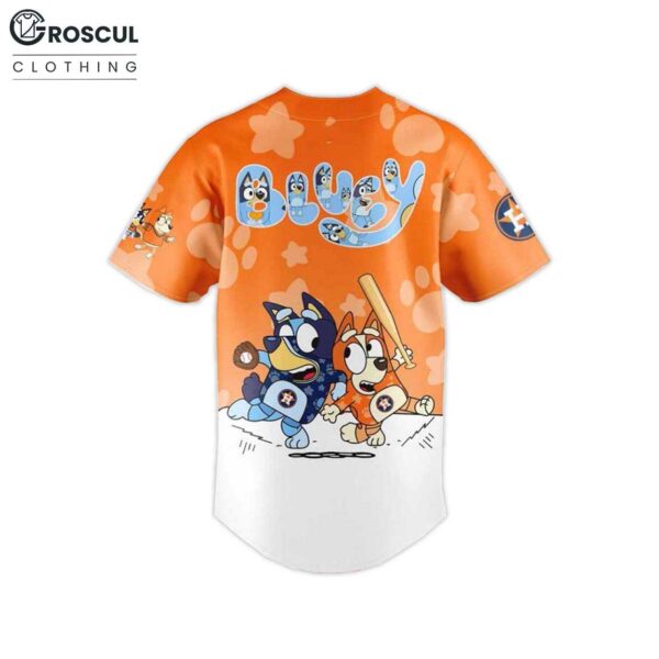 Astros Bluey and Bingo 2025 Baseball Jersey