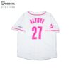 Astros Jose Altuve Throwback White and Pink Jersey 2025 Giveaway
