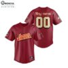 Badgers Supper Clubbers Maroon 2025 Baseball Jersey