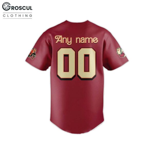 Badgers Supper Clubbers Maroon 2025 Baseball Jersey