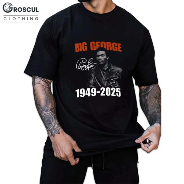 Big George Foreman 1949-2025 Shirt
