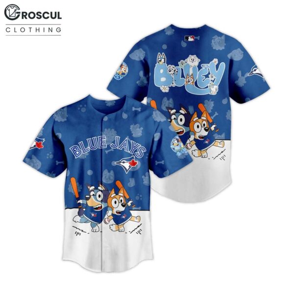 Blue Jays x Bluey Night 2025 Baseball Jersey