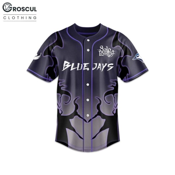 Blue Jays x Solo Leveling 2025 Baseball Jersey 4 Blue Jays x Solo Leveling 2025 Baseball Jersey