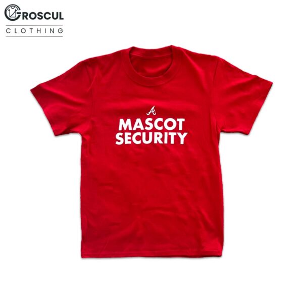 Braves BLOOPER Mascot Security Shirt 2025 Giveaway