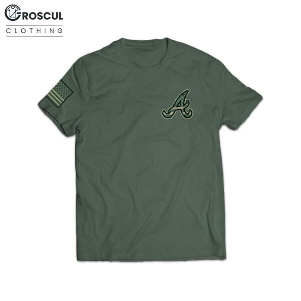 Braves Military Appreciation T-shirt 2025 Giveaway