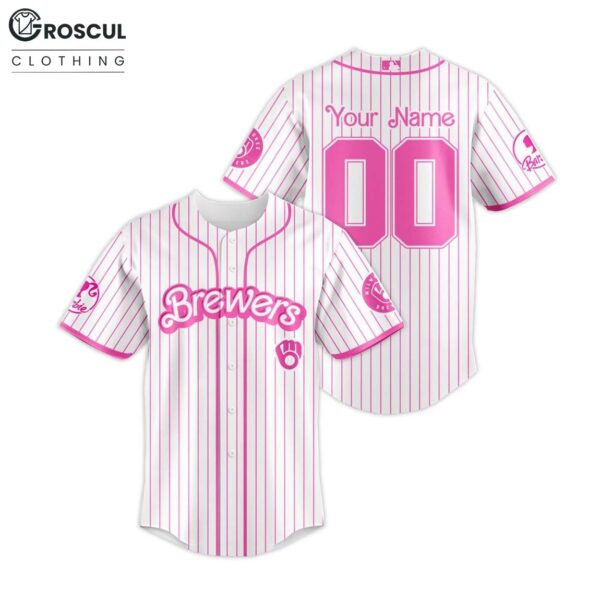 Brewers x Barbie Night Game 2025 Baseball Jersey