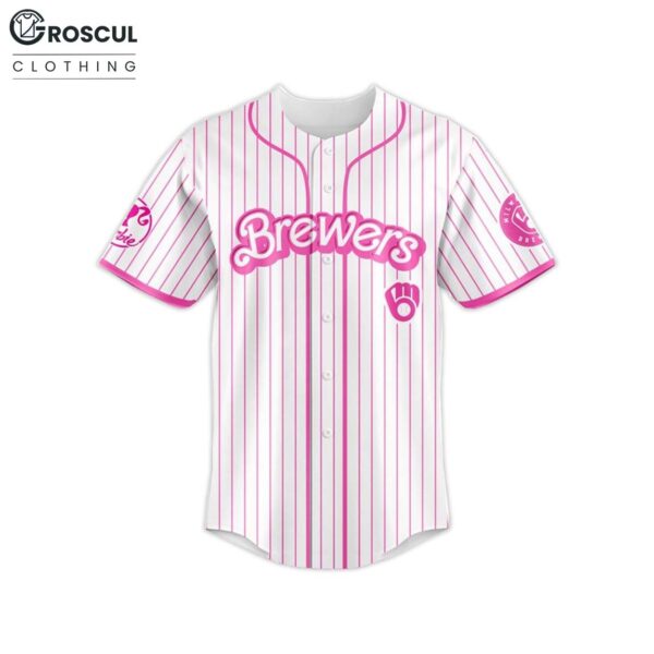Brewers x Barbie Night Game 2025 Baseball Jersey
