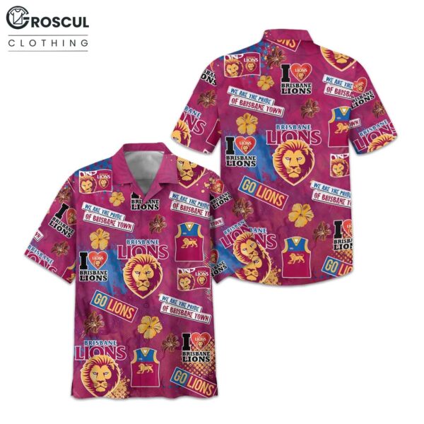 Brisbane Lions Pride Limited Hawaiian Shirt