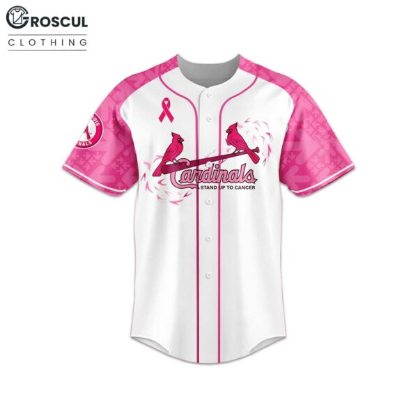 Cardinals Stand Up To Cancer 2025 Baseball Jersey