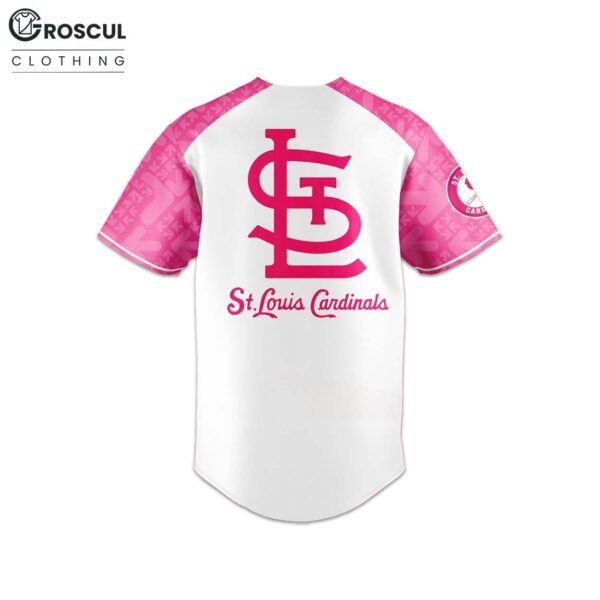 Cardinals Stand Up To Cancer 2025 Baseball Jersey