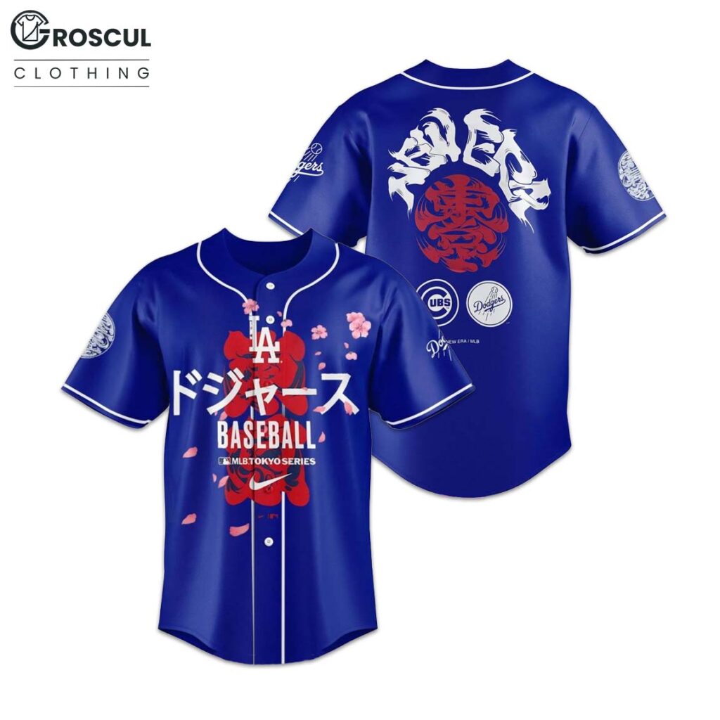 Dodgers MLB Tokyo Series 2025 Baseball Jersey Dodgers Tokyo Series 2025 Baseball Jersey