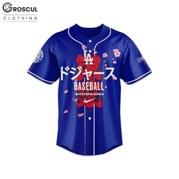 Dodgers MLB Tokyo Series 2025 Baseball Jersey