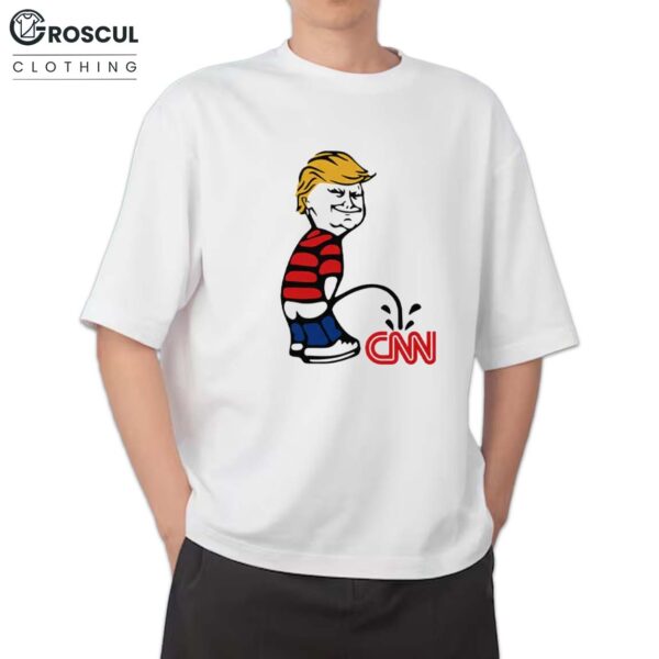 Donald Trump Piss On CNN Fake News Shirt