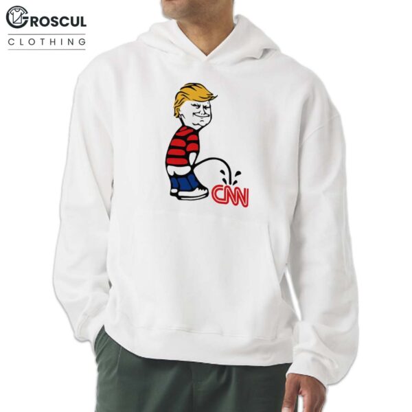 Donald Trump Piss On CNN Fake News Shirt