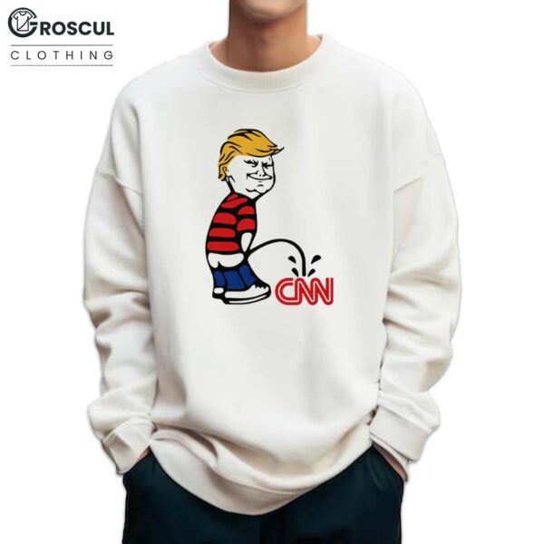Donald Trump Piss On CNN Fake News Shirt