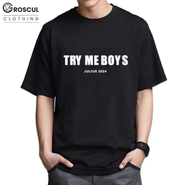 Duduzile Zuma Wearing Try Me Boys Julius 2024 Shirt 5 Duduzile Zuma Wearing Try Me Boys Julius 2024 Shirt