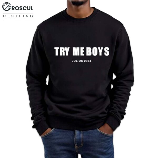 Duduzile Zuma Wearing Try Me Boys Julius 2024 Shirt 7 Duduzile Zuma Wearing Try Me Boys Julius 2024 Shirt 4