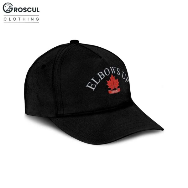 Elbows Up Canada Leaf Hat
