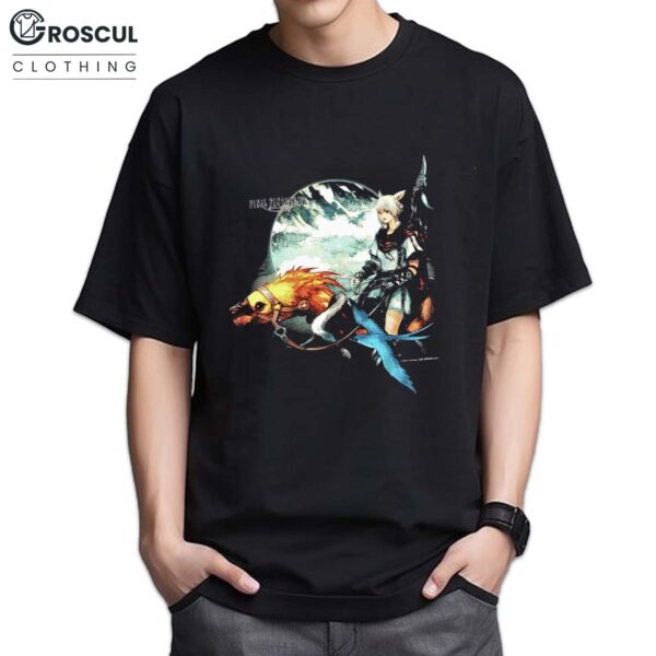 Final Fantasy Xiv Geeks Rule 15 Silkscreen Shirt