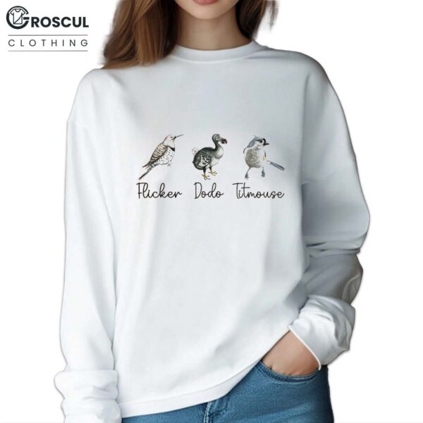 Flicker Dodo Titmouse FDT Shirt 4