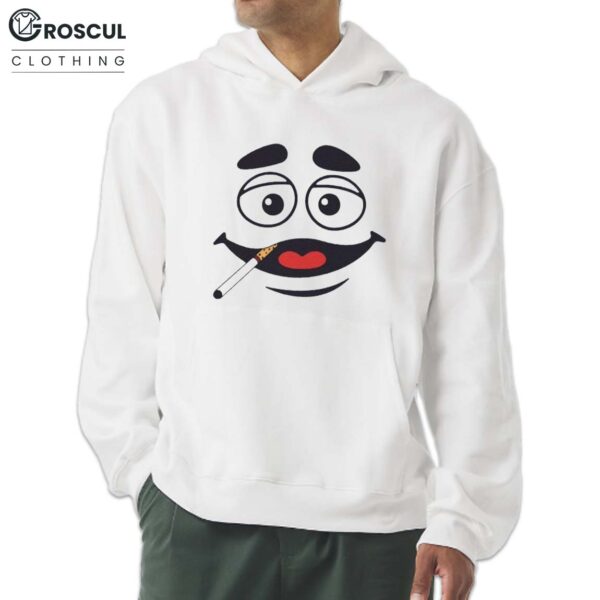 Grimace Monster Smoking Shirt