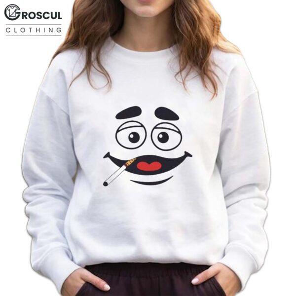 Grimace Monster Smoking Shirt