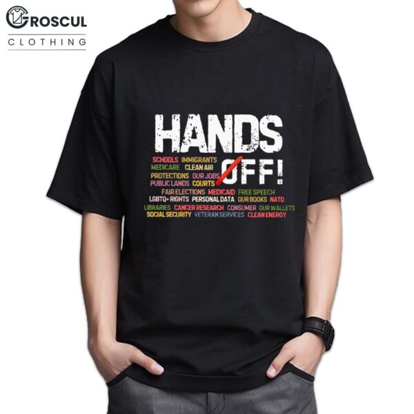 Hands Off Protest Anti-Trump Shirt