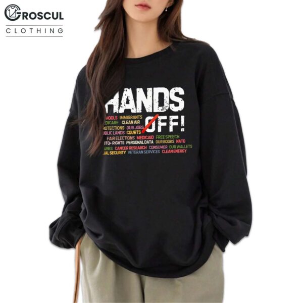 Hands Off Protest Anti-Trump Shirt