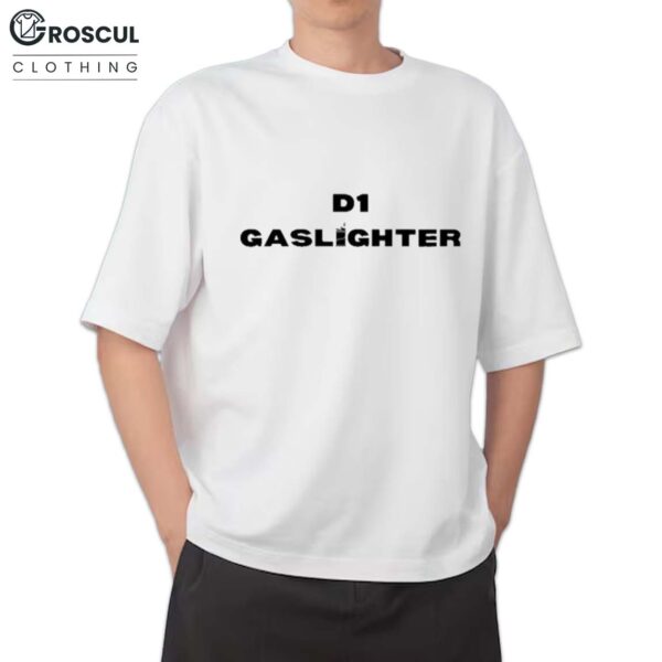Heston James D1 Gaslighter White Shirt