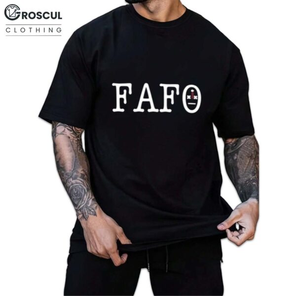 Hunter Eagleman Wearing Fafo Shirt