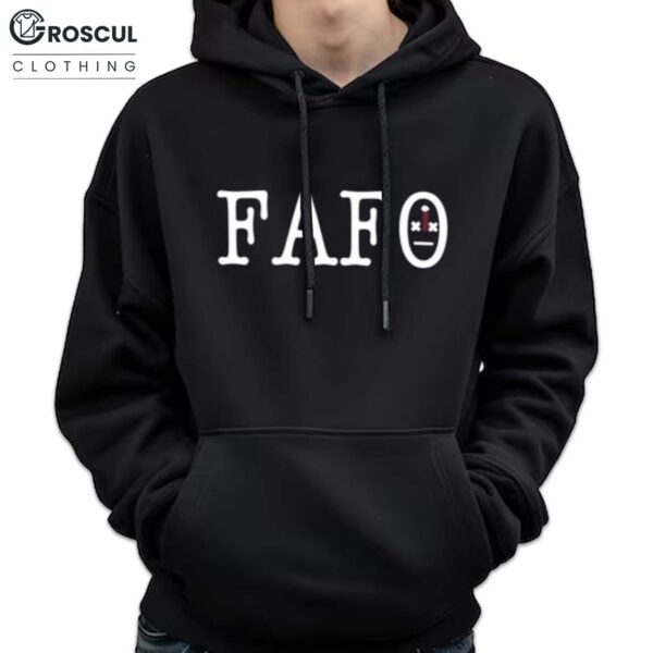 Hunter Eagleman Wearing Fafo Shirt