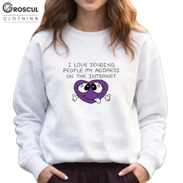 I Love Sending People My Address On The Internet Shirt