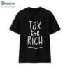 Jan Van Aken Wearing Tax The Rich Shirt